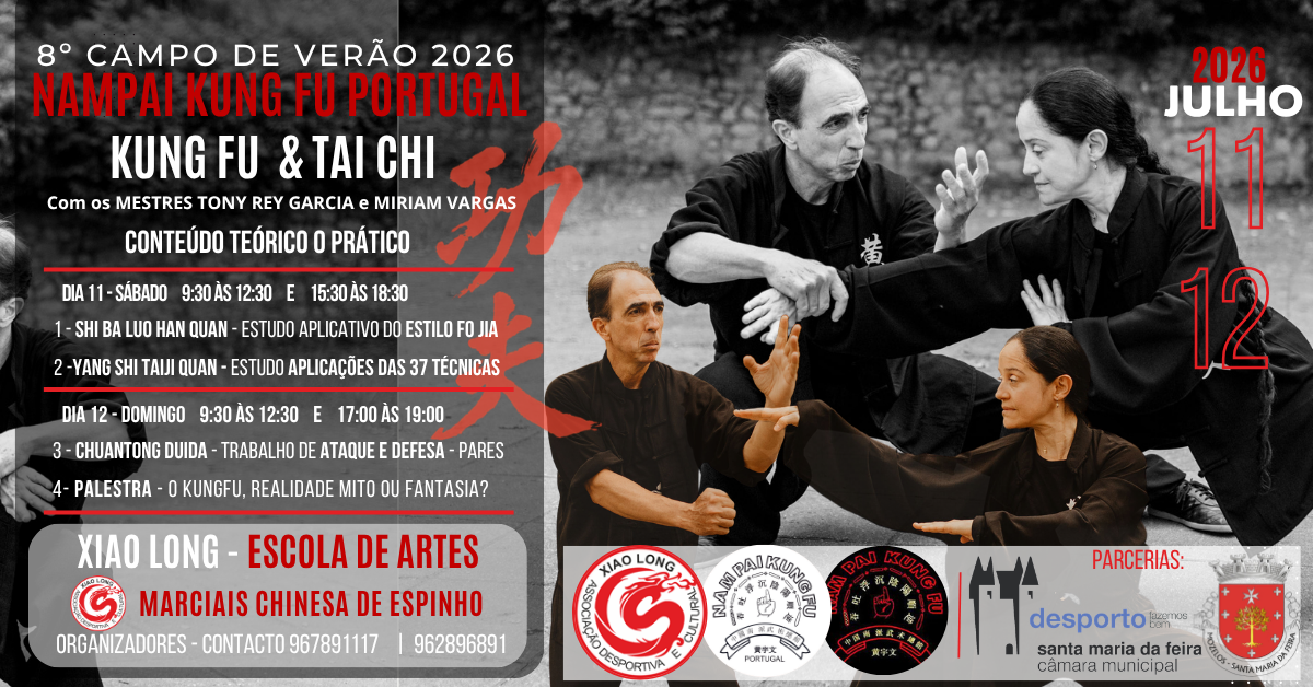 facebook 2026 Campo de Verão Nam Pai kung fu