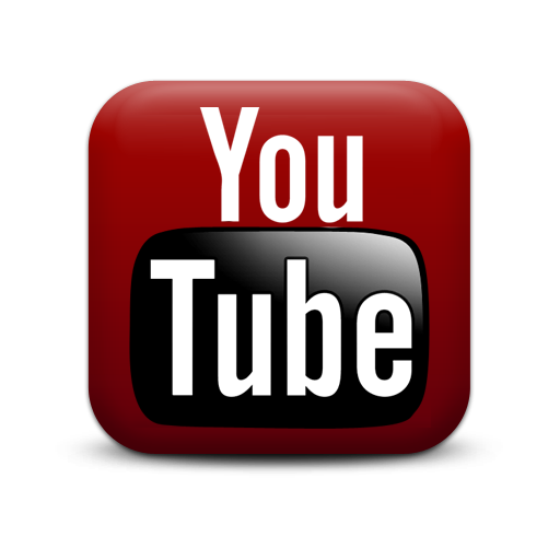 1 simples quadrado vermelho icon social media logos youtube